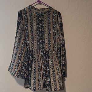 Earthbound Boho Floral Dress